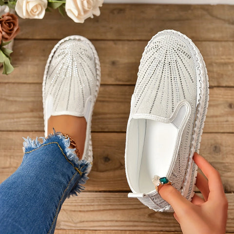 Becky - Elegante glitzernde Schlupfschuhe