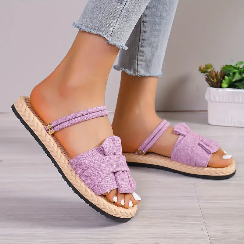 Elenda - Flache Sandalen für Damen