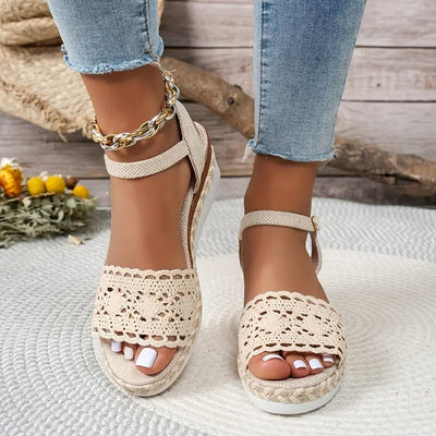 Sabrina - Bequeme orthopädische Keilsandalen