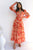 Jacqueline - Feminines Blumenkleid mit Puffärmeln