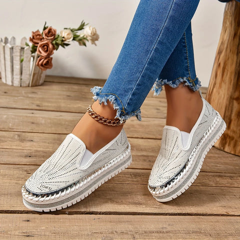 Becky - Elegante glitzernde Schlupfschuhe