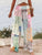 Joyce - Bunte locker sitzende Patchwork-Hose mit Blumenmuster für Damen