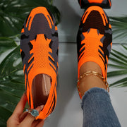 Verna - Flache Schuhe mit Camouflage-Muster für Damen
