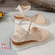 Eunice - Bequeme orthopädische Keilsandalen