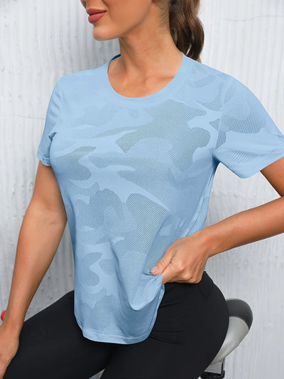 Mariona - Sportliches Camouflage-T-Shirt für Damen