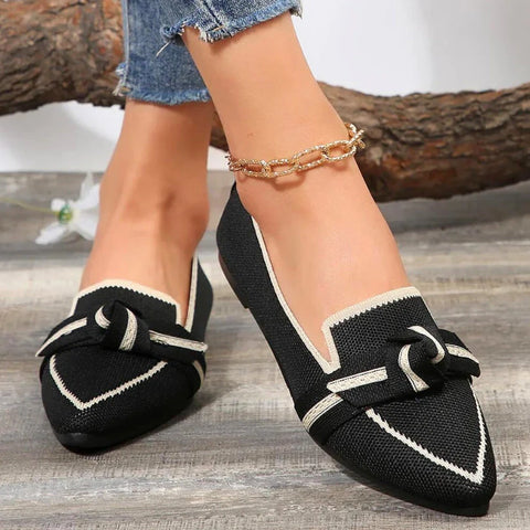 Mabel - Pointed-Toe Slip-On Schuhe für Frauen