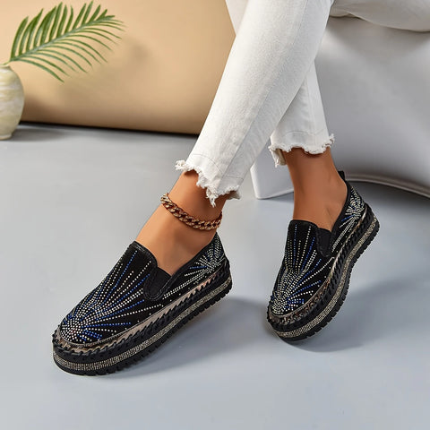 Becky - Elegante glitzernde Schlupfschuhe