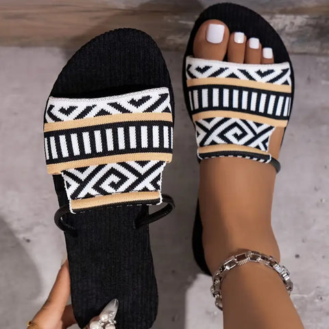 Angela - Flache Sandalen für Damen