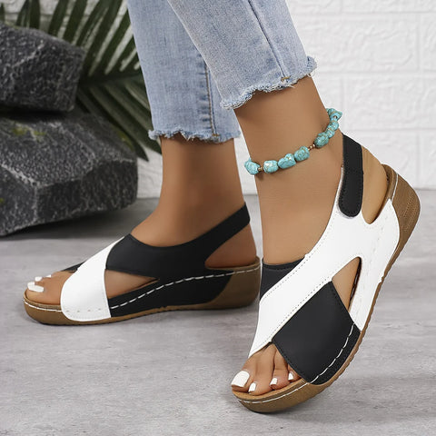 Ayana - Bequeme orthopädische Keilsandalen
