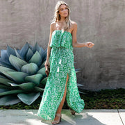 Katherine - Trägerloses Maxikleid