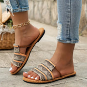 Angela - Flache Sandalen für Damen