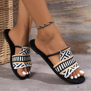 Armelda - Frauen Bohemian Style Slip-On flache Schuhe