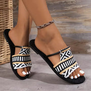 Angela - Flache Sandalen für Damen