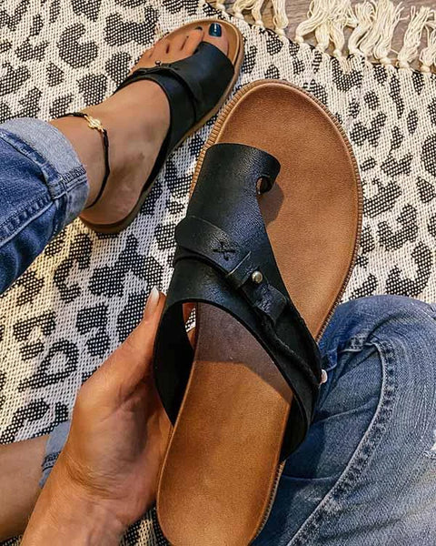 Ayla - Flache Sandalen für Damen