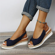 Jemima - Bequeme orthopädische Keilsandalen