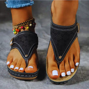 Donna - Bequeme orthopädische Keilsandalen