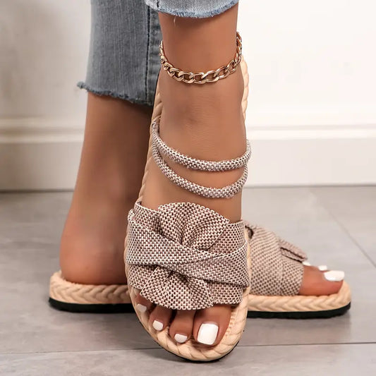 Elenda - Flache Sandalen für Damen