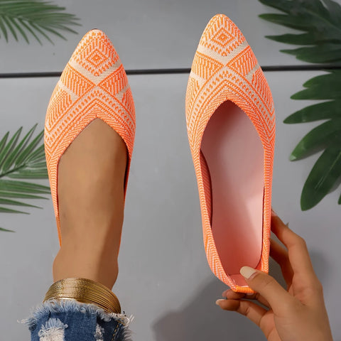 Sylviana - Pointed-Toe Slip-On Schuhe für Frauen