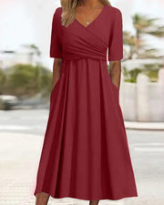 Celeste - Modisches Crossover-Kleid