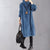 Annabelle - Langärmeliges Cord-Winterkleid