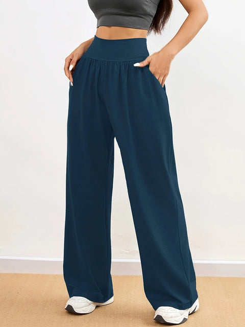 Rosalinda - Weite Hose mit hoher Taille für Damen