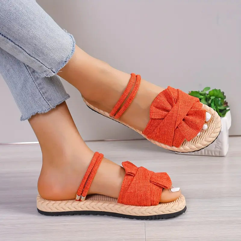 Elenda - Flache Sandalen für Damen