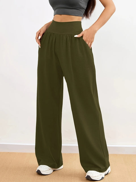 Rosalinda - Weite Hose mit hoher Taille für Damen