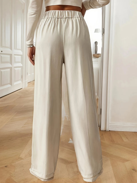 Arvilla - Elegante Hose mit geradem Bein im französischen Stil