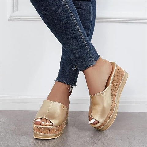 Tilda - Bequeme orthopädische Keilsandalen