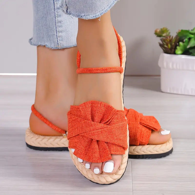 Elenda - Flache Sandalen für Damen