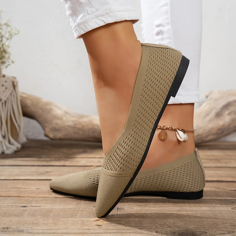 Brianna - Pointed-Toe Slip-On Schuhe für Frauen