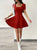 Zelma - Elegantes kurzärmeliges Kleid für Frauen