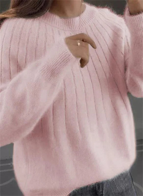 Dollie - Flauschiger Kaschmir-Strickpullover