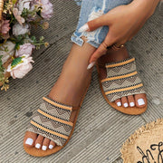 Armelda - Frauen Bohemian Style Slip-On flache Schuhe