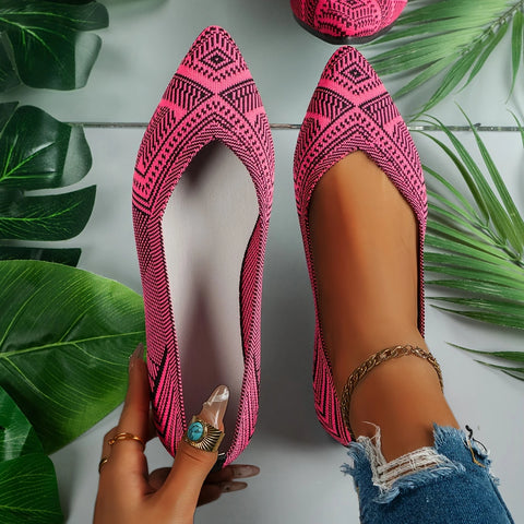 Sylviana - Pointed-Toe Slip-On Schuhe für Frauen