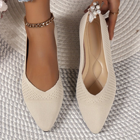 Brianna - Pointed-Toe Slip-On Schuhe für Frauen