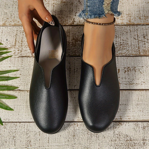 Lalita - Slip-On-Schuhe mit runder Spitze für Damen