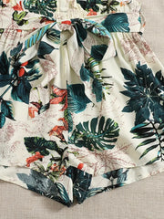 Saloma - Shorts und ärmelloses Top mit V-Ausschnitt