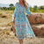 Eleanor - Elegantes Bohemienkleid mit Blumenmuster für Damen