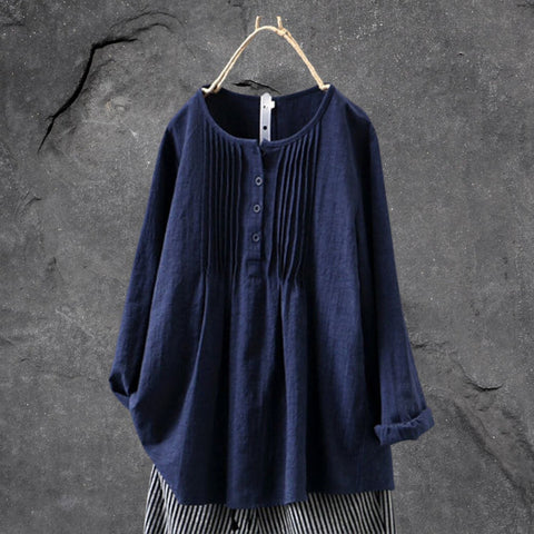 Wanda - Stilvolle lockere Bluse