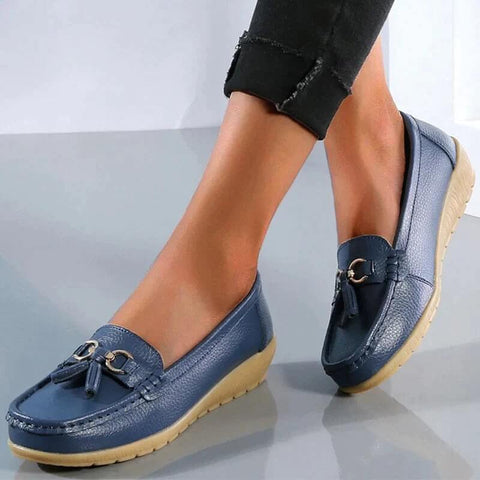 Amy - Orthopädische Leder-Loafer