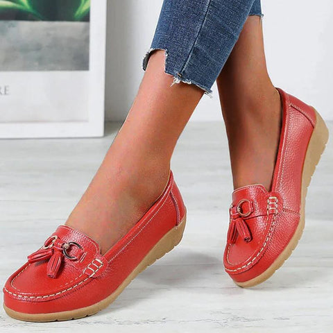 Amy - Orthopädische Leder-Loafer