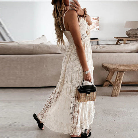 Lauren - Elegantes Boho Maxikleid
