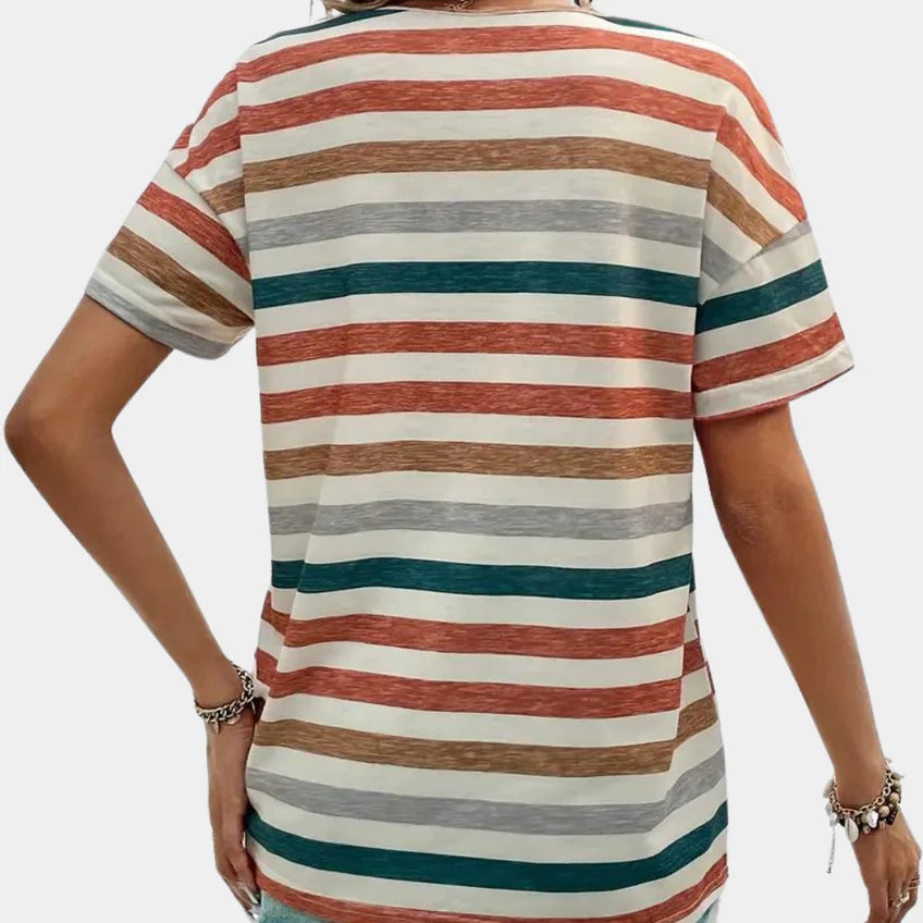 Charlotta - Lässiges gestreiftes Damen-T-Shirt