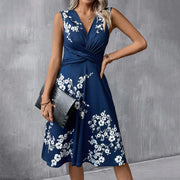 Beulah - Ärmelloses Kleid mit Blumendruck