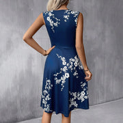 Beulah - Ärmelloses Kleid mit Blumendruck