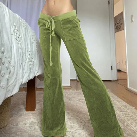 Leona - Elegante Hose mit weitem Bein für Frauen