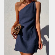 Lenore - Elegantes und Stilvolles One-Shoulder-Kleid für Damen
