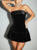 Theresa - Elegantes Minikleid mit faltbarem Ausschnitt