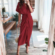Ivy - Elegantes Maxikleid mit V-Ausschnitt